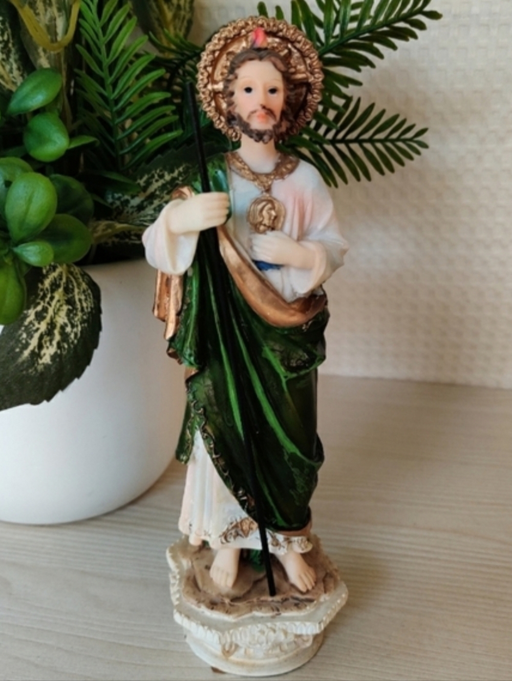 Religious Resin Statue, Saint Jude Thaddeus